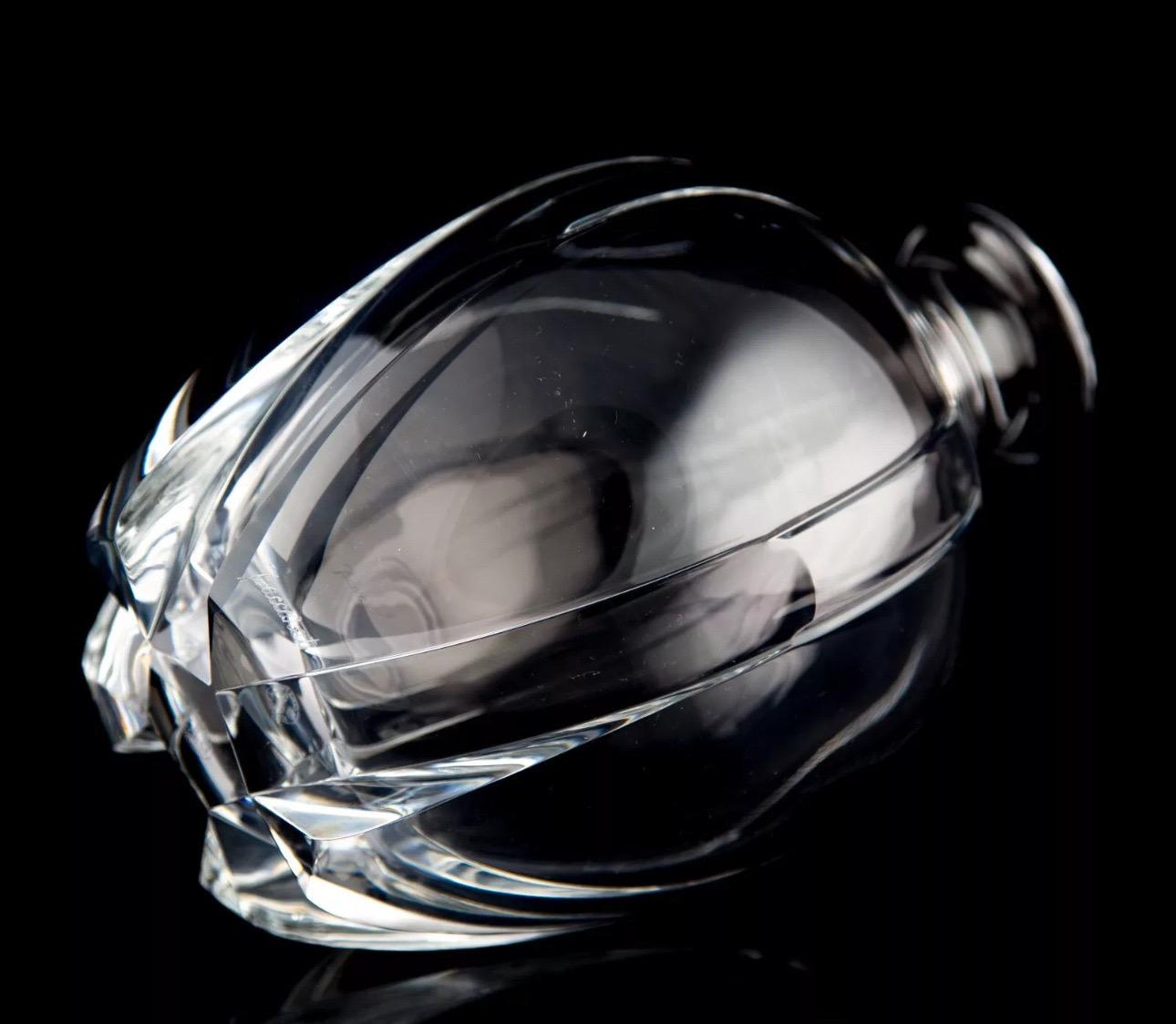 Splendido decanter per whisky in cristallo 