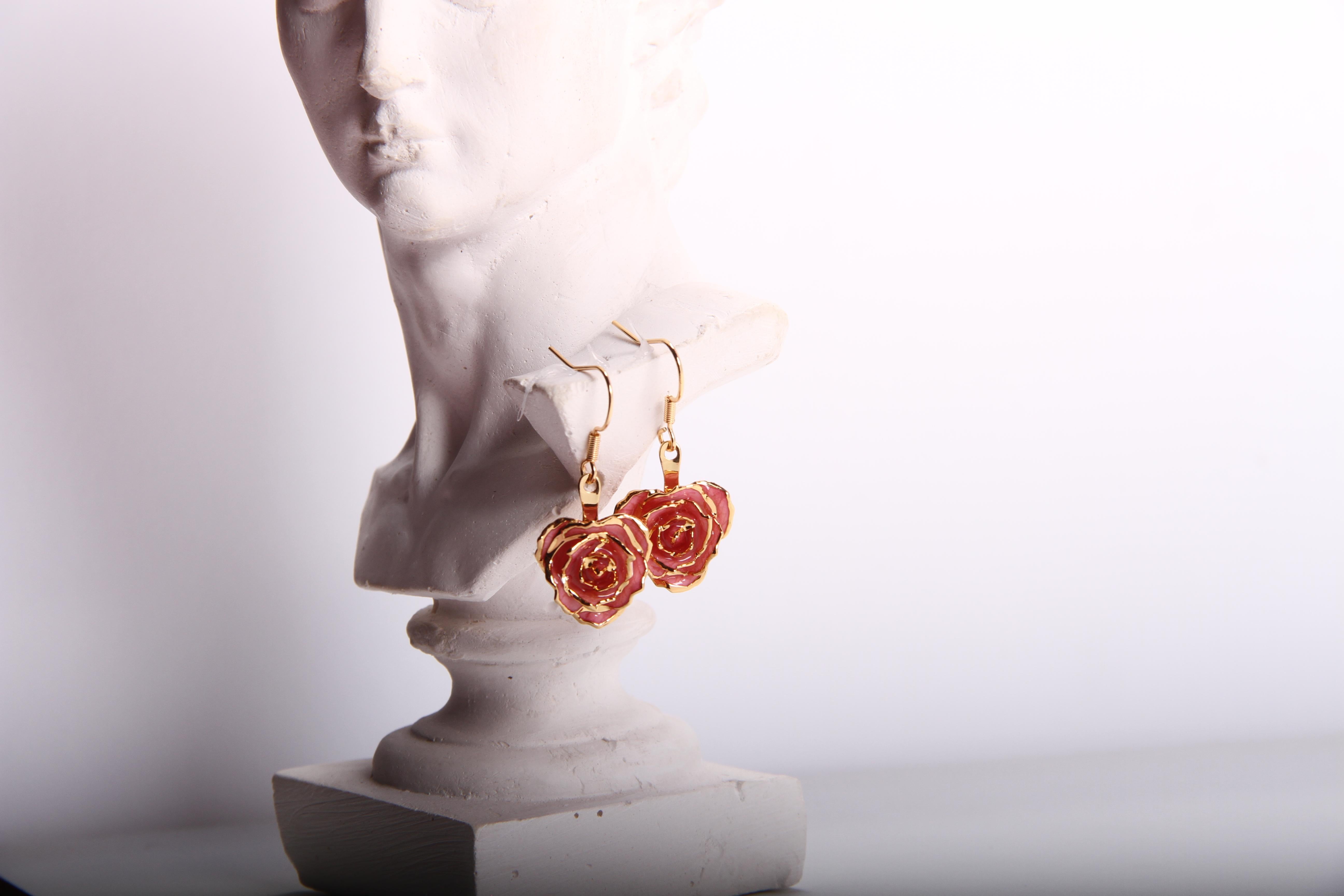 Women's Gorgeous One-of-a-kind Eternal Earrings | Pink Perfection For Sale