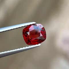 Gorgeous Orange Red Spinel Gemstone 1.37 Carats Spinel Jewellery Spinel Necklace