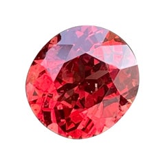 Gorgeous Orange Red Spinel Loose Stone 1.45 Carats Spinel Bracelets Spinel Ring