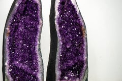 Gorgeous Pair of Amethyst Cathedral Geodes