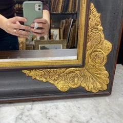 Gorgeous Empire Style Black & Gold Wall Mirrors