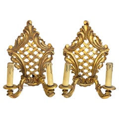Apliques y candelabros de metal