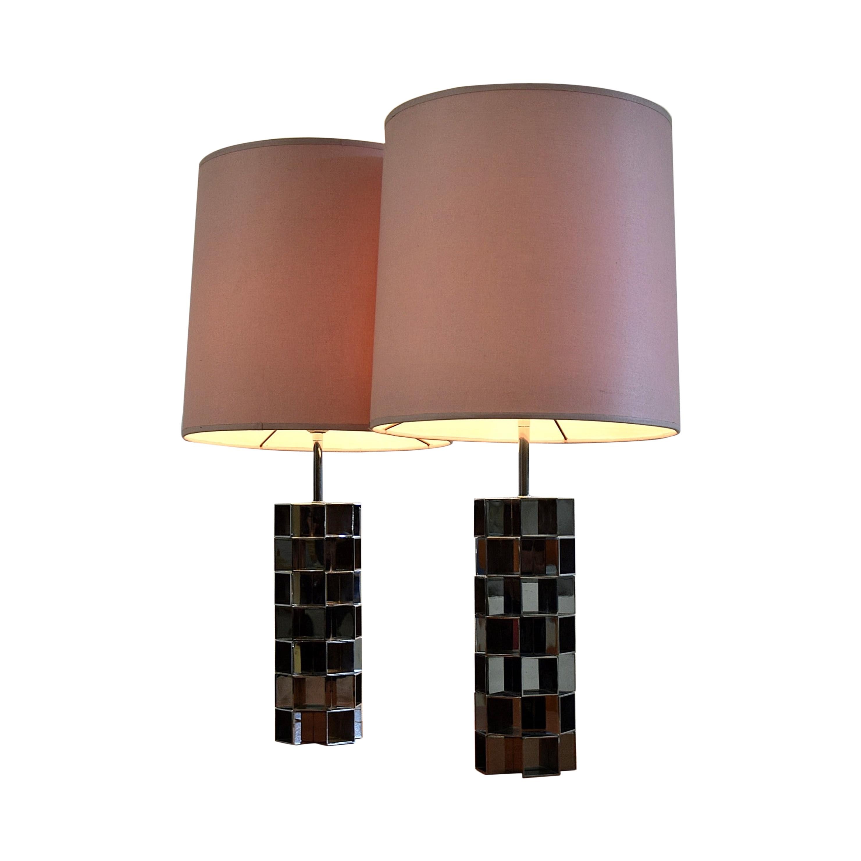 Gorgeous Pair of Hollywood Regency Table Lamps