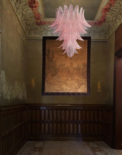 Gorgeous Pair of Murano Glass Chandeliers