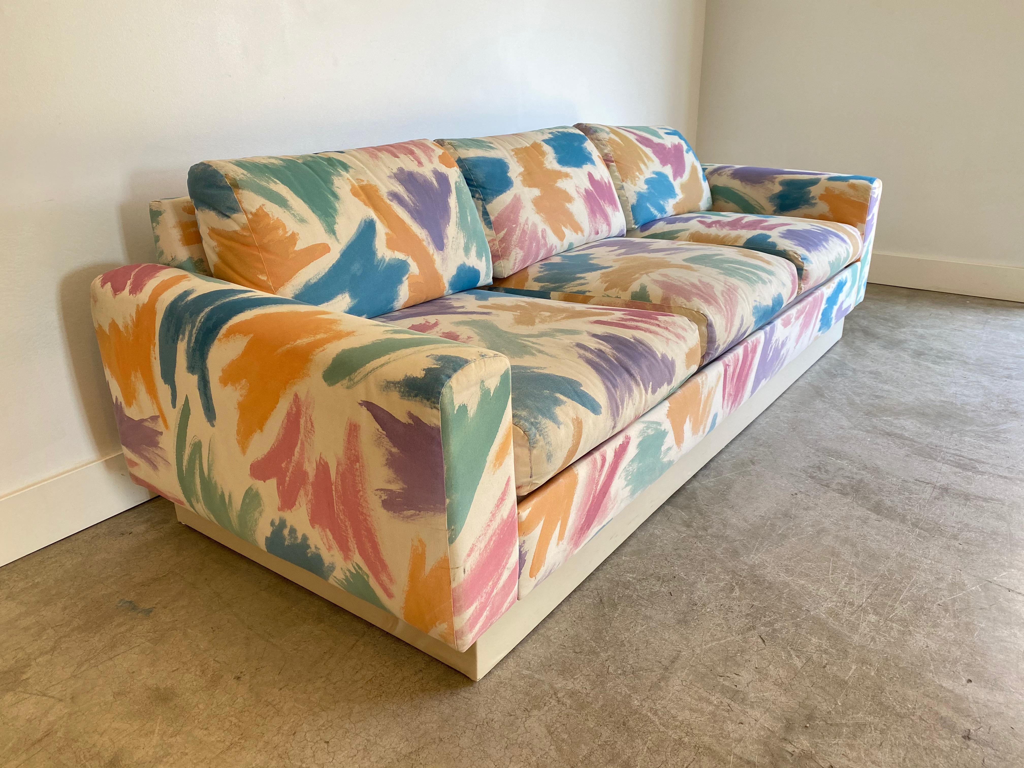 pastel couch