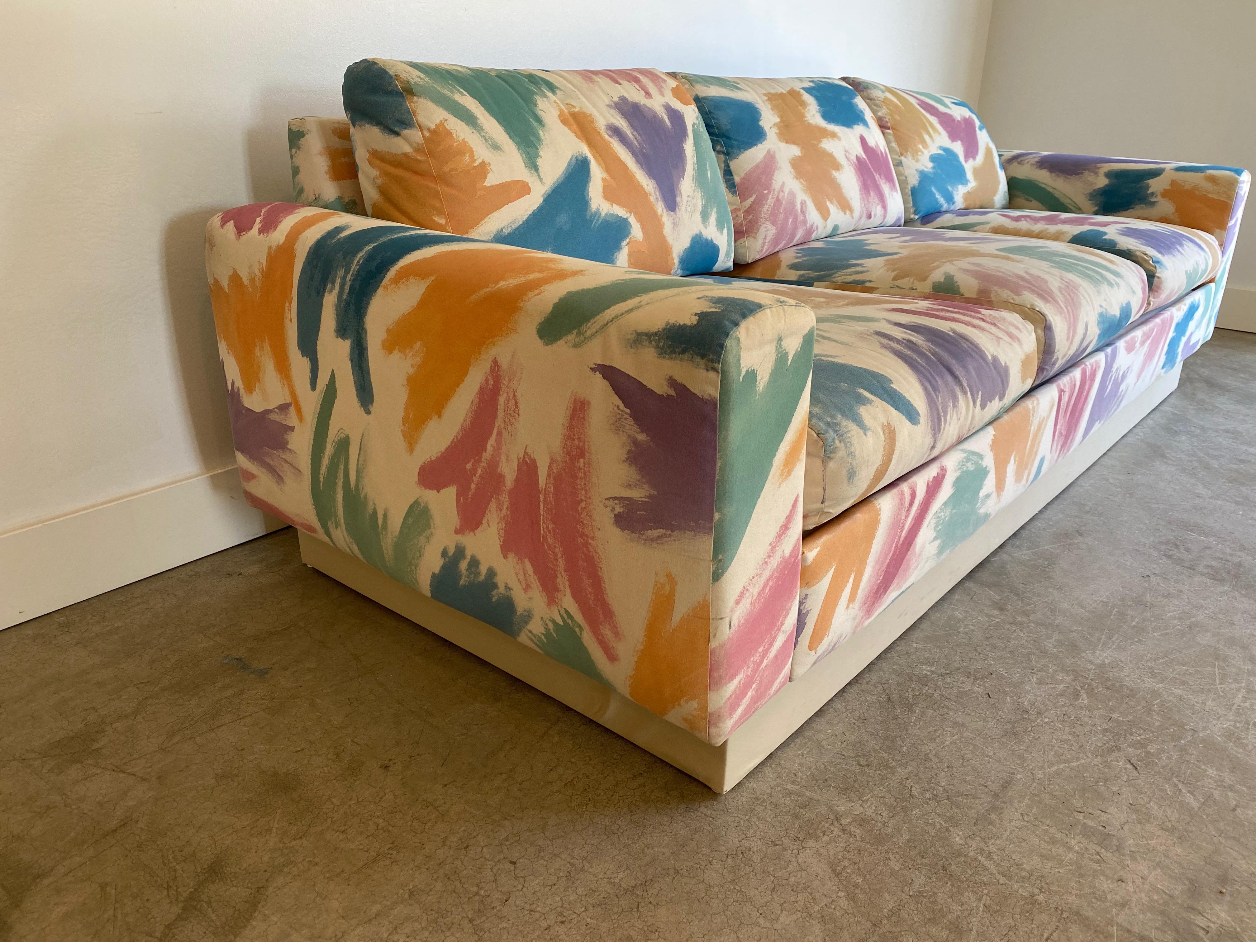 pastel sofa