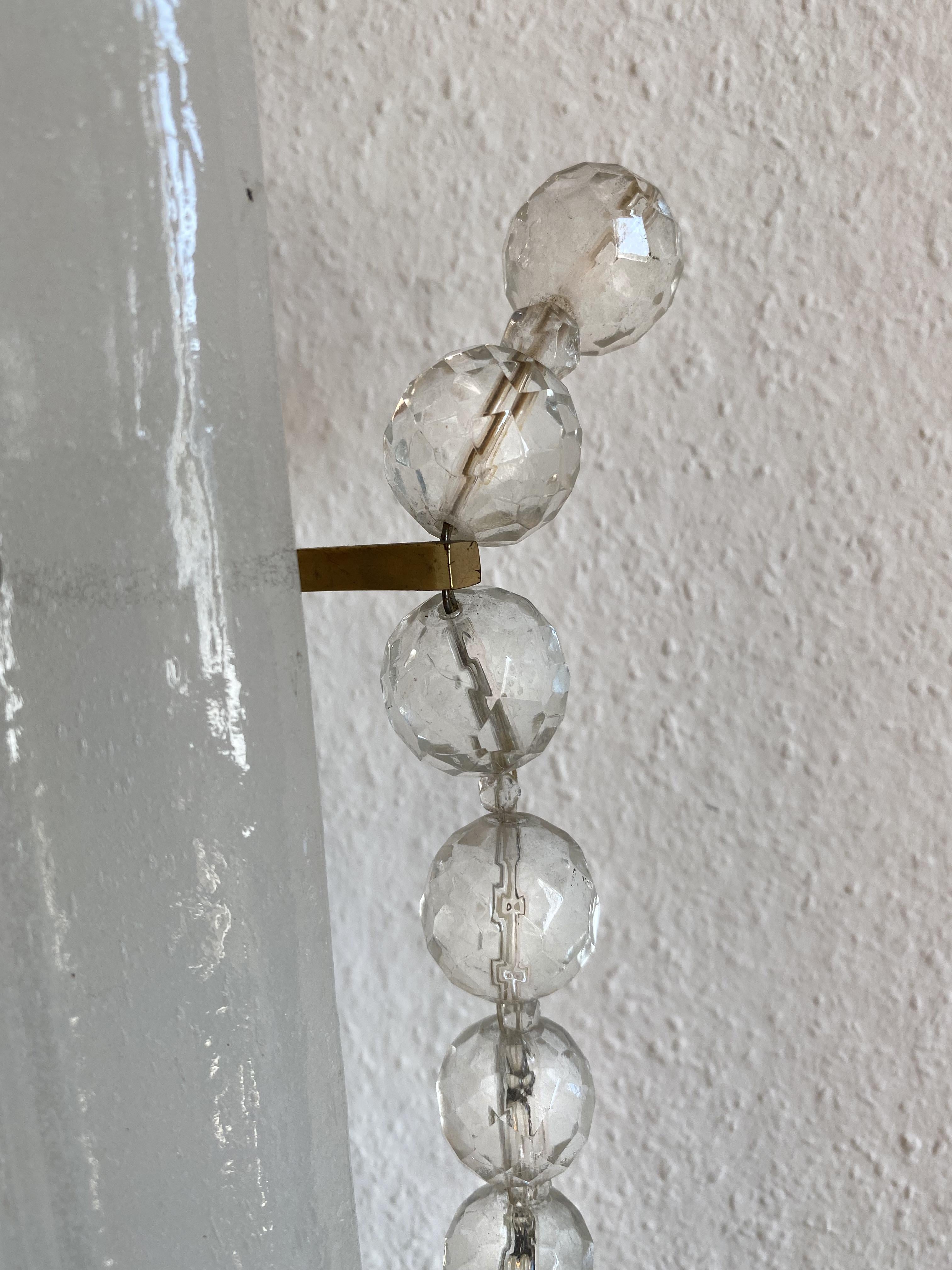 Gorgeous Pair of Wall Lamps by Venini, Murano, 1960s In Good Condition In Budapest, HU