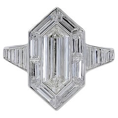 Gorgeous Platinum 1.12 Carat Diamond Ring