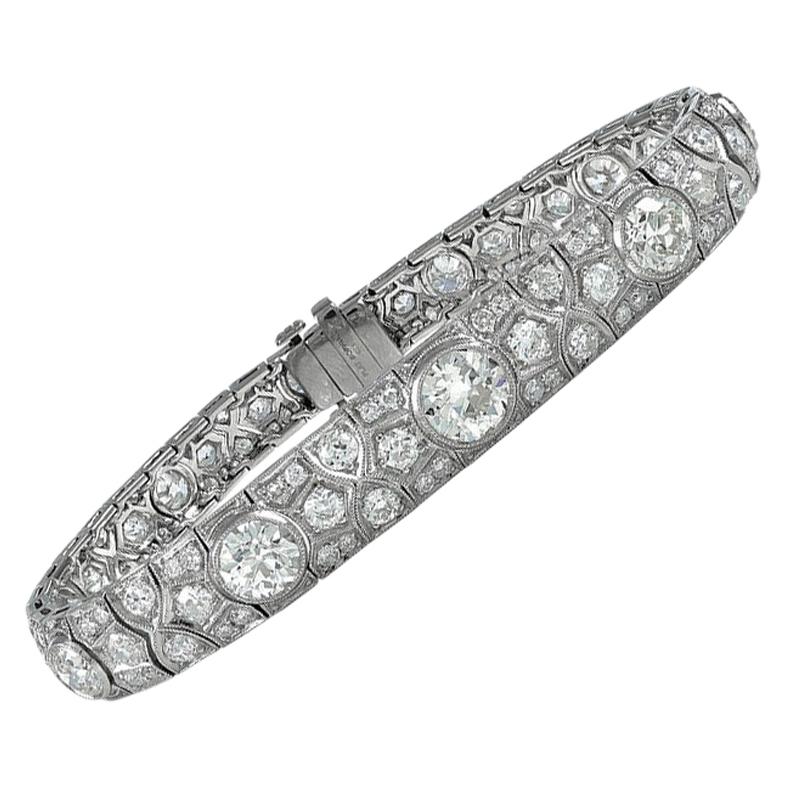 Sophia D. 11.77 Carats All Diamond Bracelet For Sale