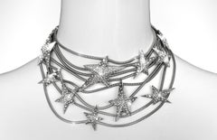 Gorgeous Rare Thierry Mugler ‘Angel’ Star Collier and Earring Set