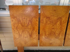 Gorgeous Roland Carter for Lane Olive Wood Queen Size Headboard Midcentury