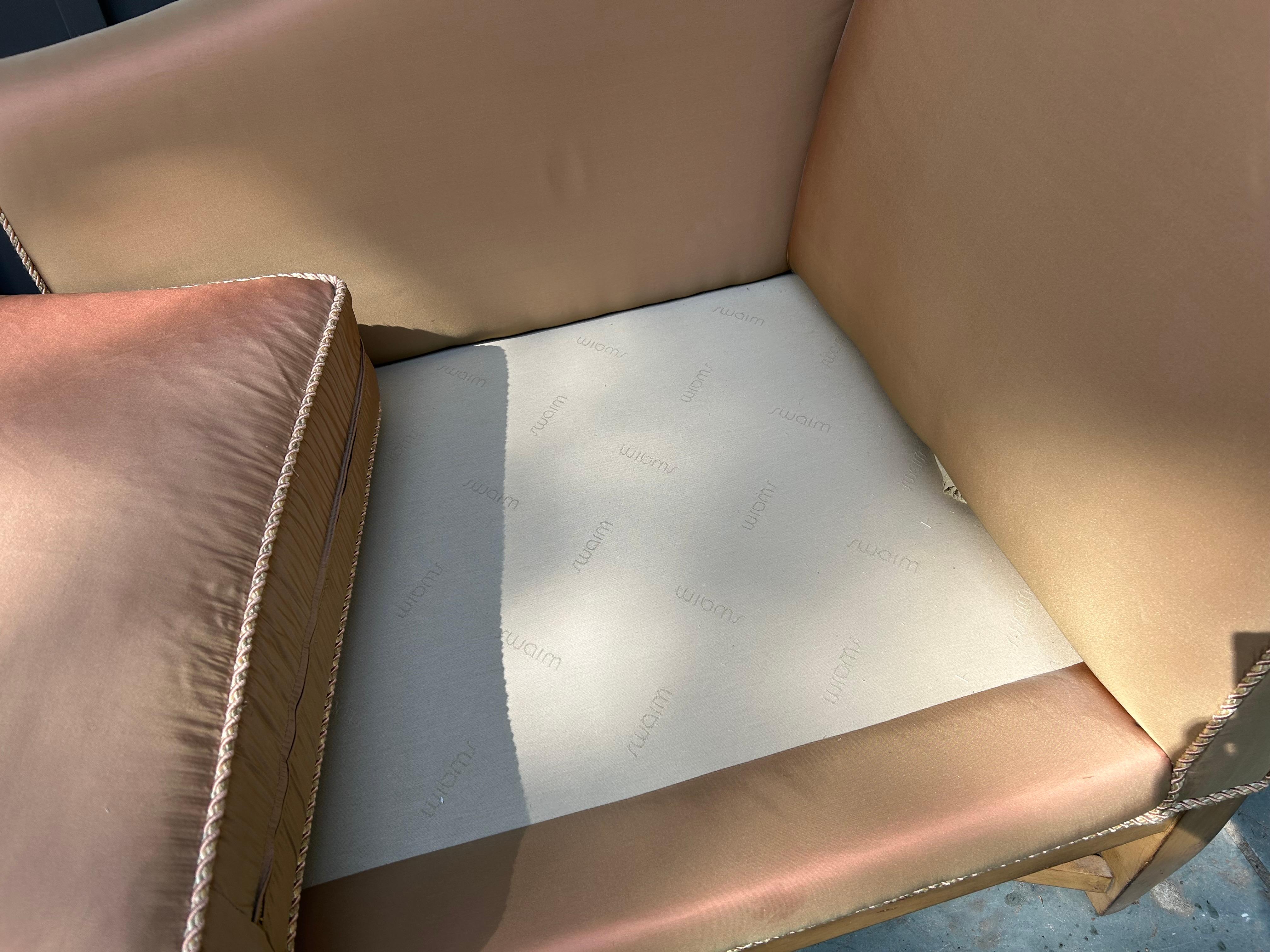 Gorgeous Swaim Neoclassical Chaise Lounge For Sale 13