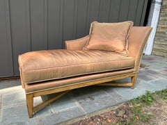 Gorgeous Swaim Neoclassical Chaise Lounge