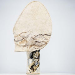 Gorgeous Table Lamp by Jeppe Hagedorn with Custom Made Lampshade, Denmark 1960s