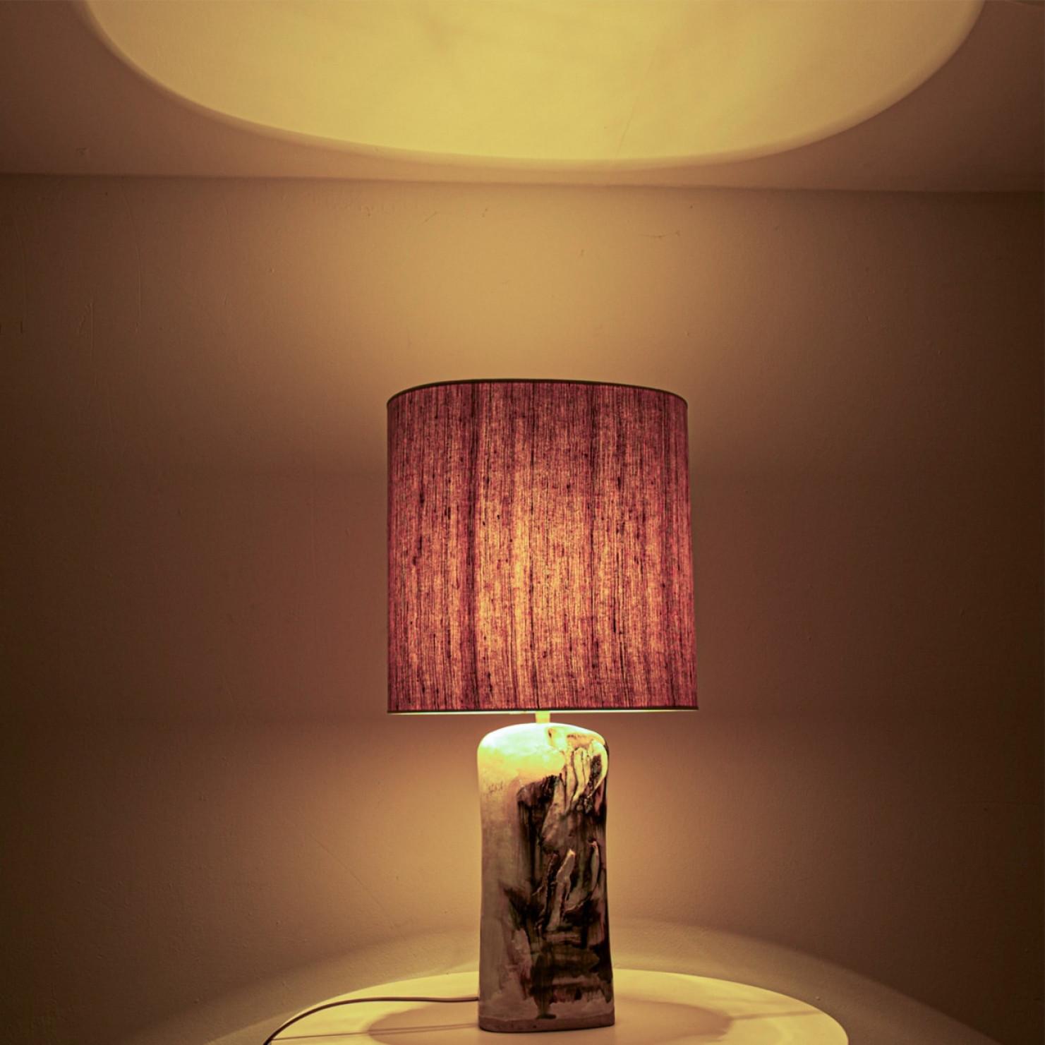 Mid-20th Century Gorgeous Table Lamp by Jeppe Hagendorn, Denmark 1960s For Sale