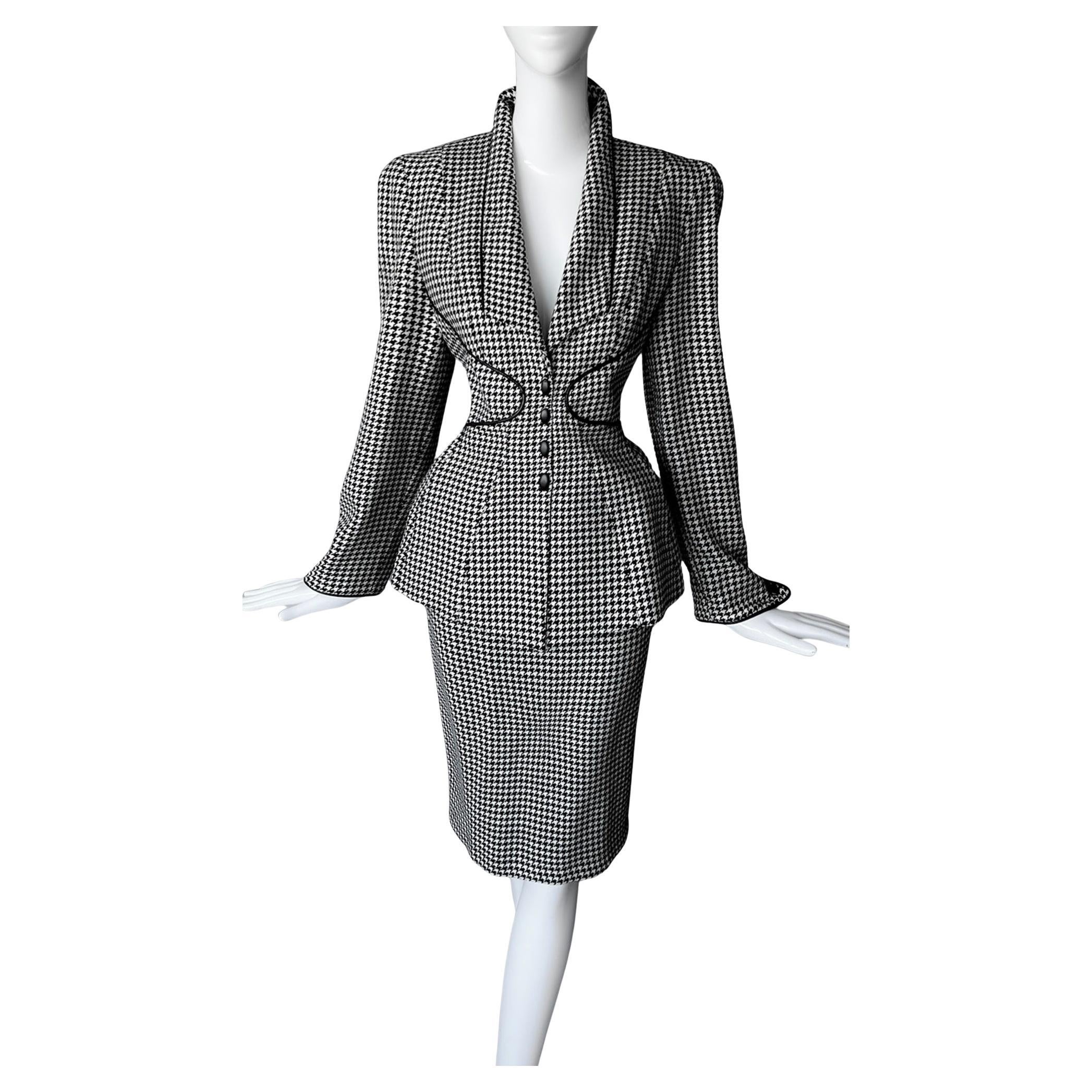 Splendido ensemble Thierry Mugler Couture SS 1997 in vendita