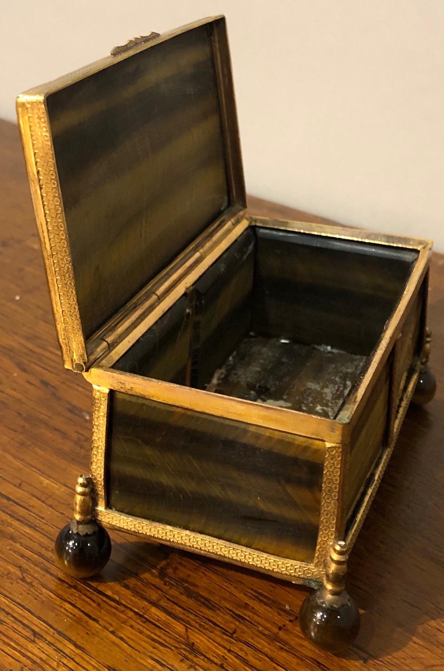 Gorgeous Tiger's Eye Striped Box 5