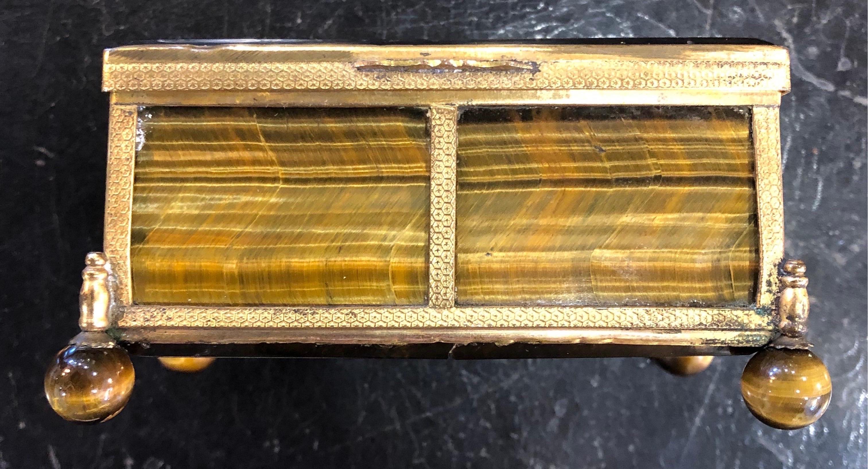 Bronze Gorgeous Tiger's Eye Striped Box