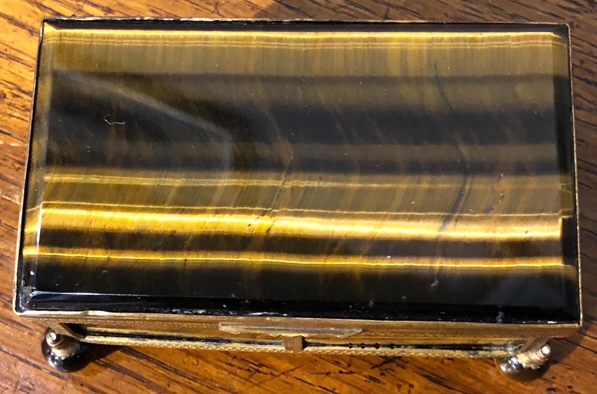 Gorgeous Tiger's Eye Striped Box 2