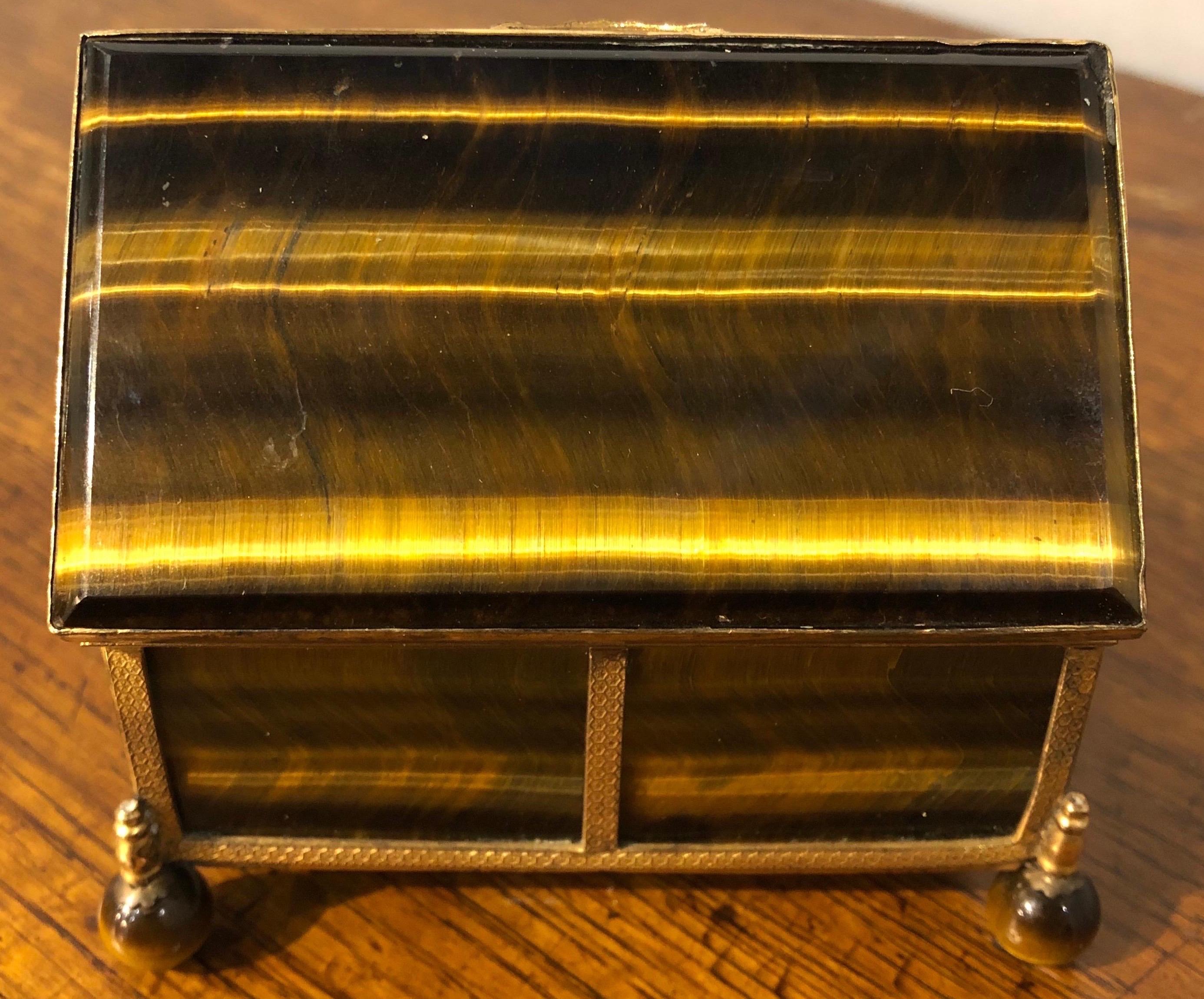 Gorgeous Tiger's Eye Striped Box 3