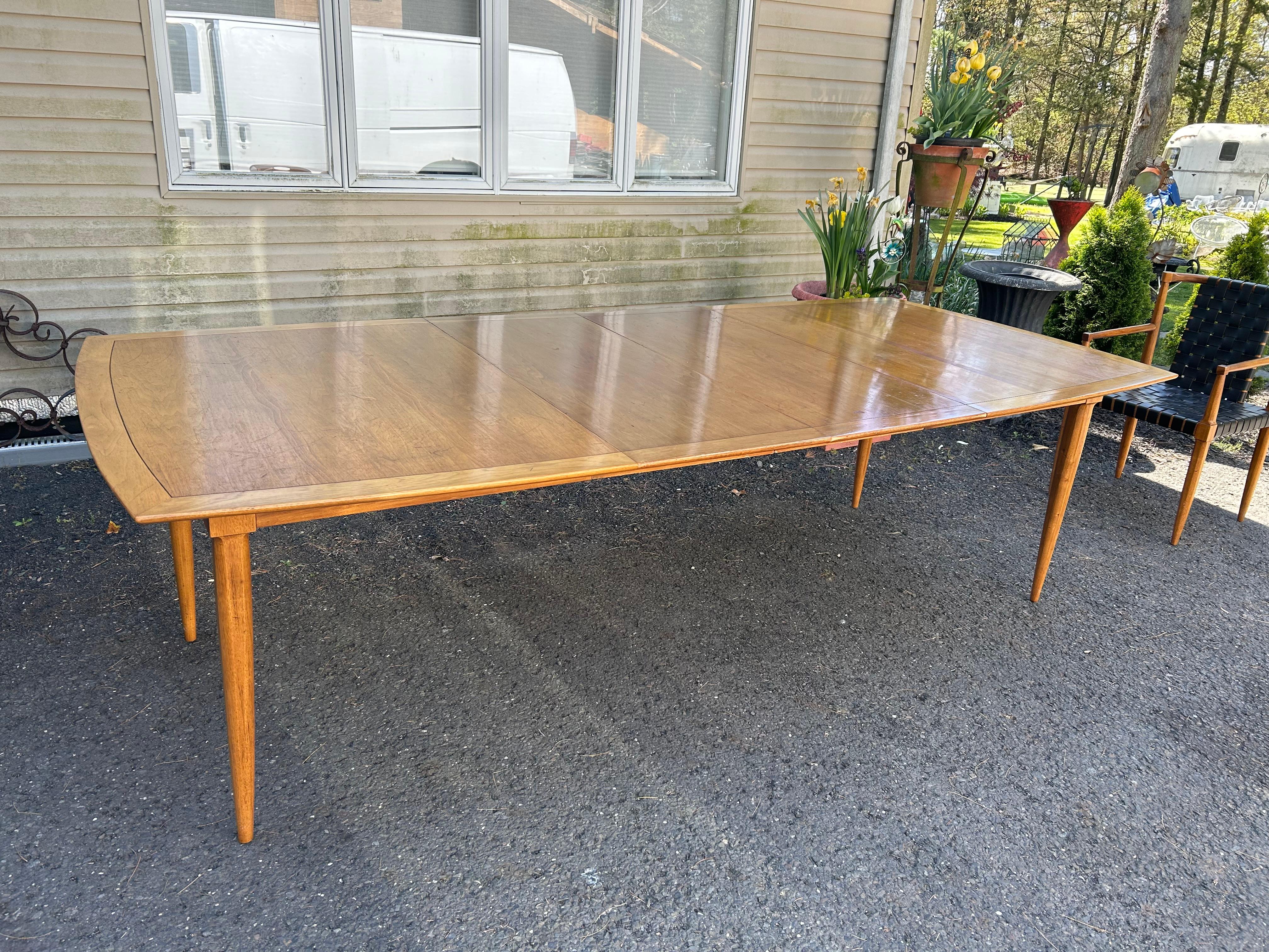 Gorgeous Tomlinson Sophisticate Dining Table Mid-Century Modern For Sale 13