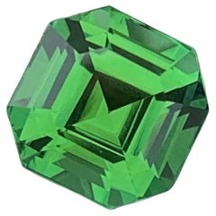 Gorgeous Top Quality AAA 2.65 Carat Asscher Cut Loose Tourmaline Ring Gemstone