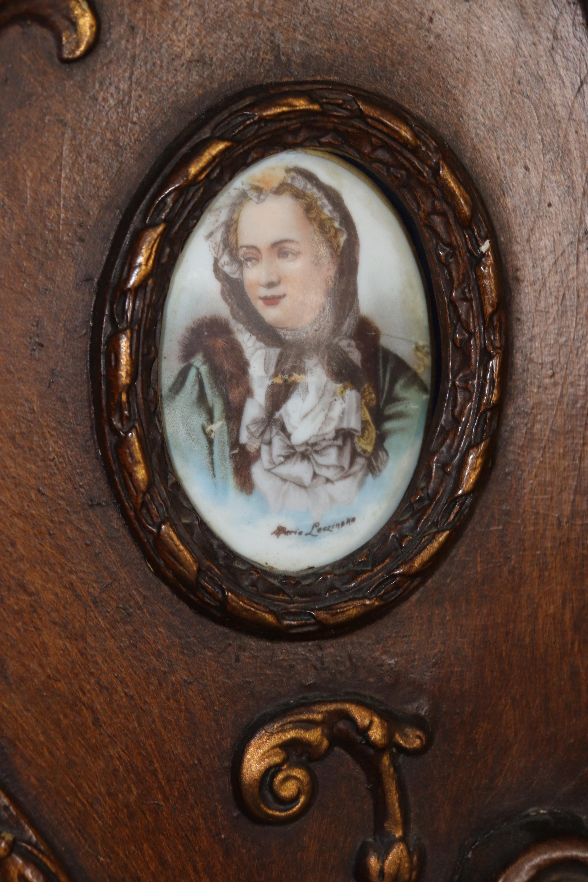 Gorgeous Vienna Porcelain Encrusted Style Figural Carved Rococo Wall Mirror 6