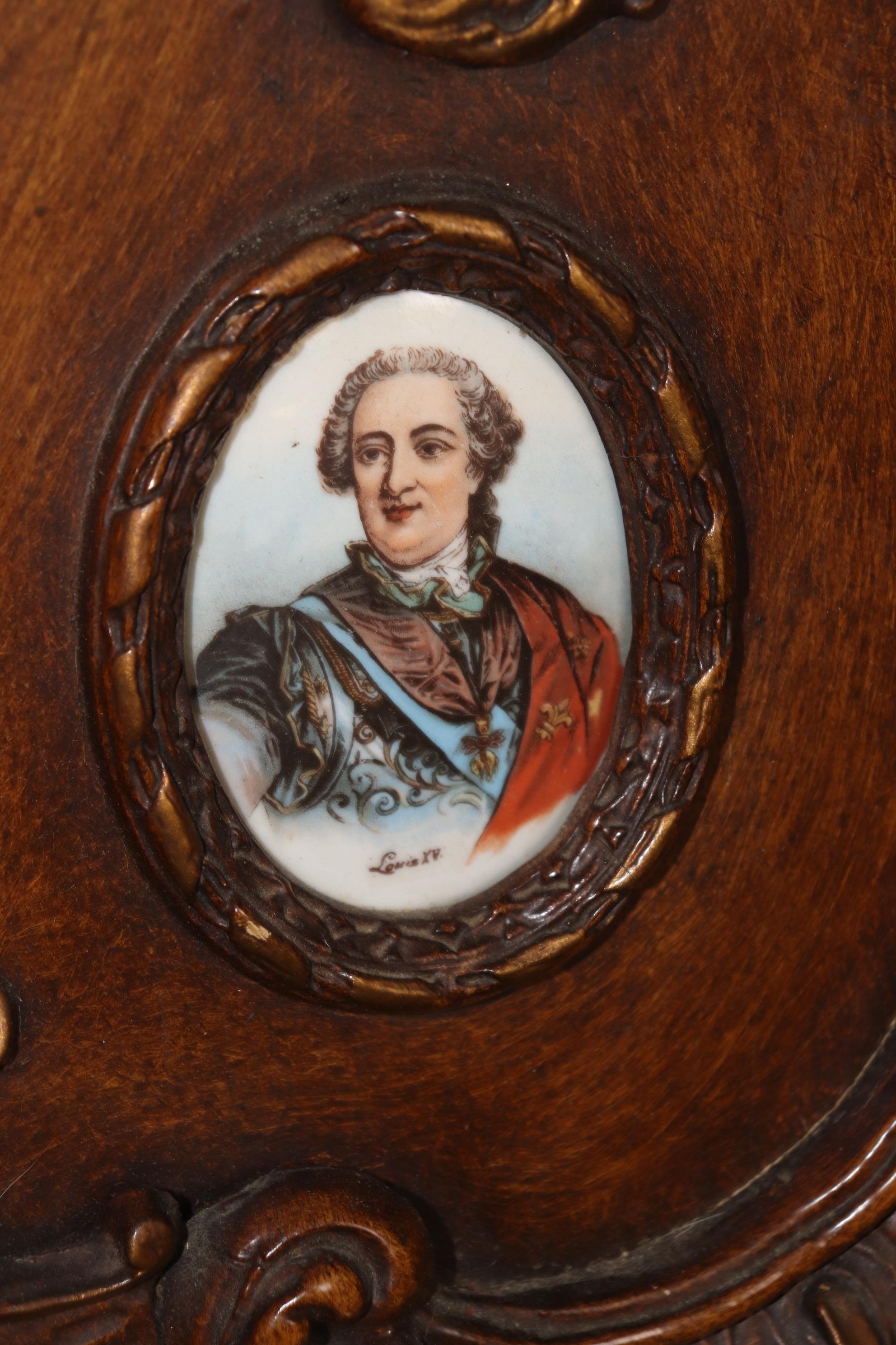 Rococo Revival Gorgeous Vienna Porcelain Encrusted Style Figural Carved Rococo Wall Mirror