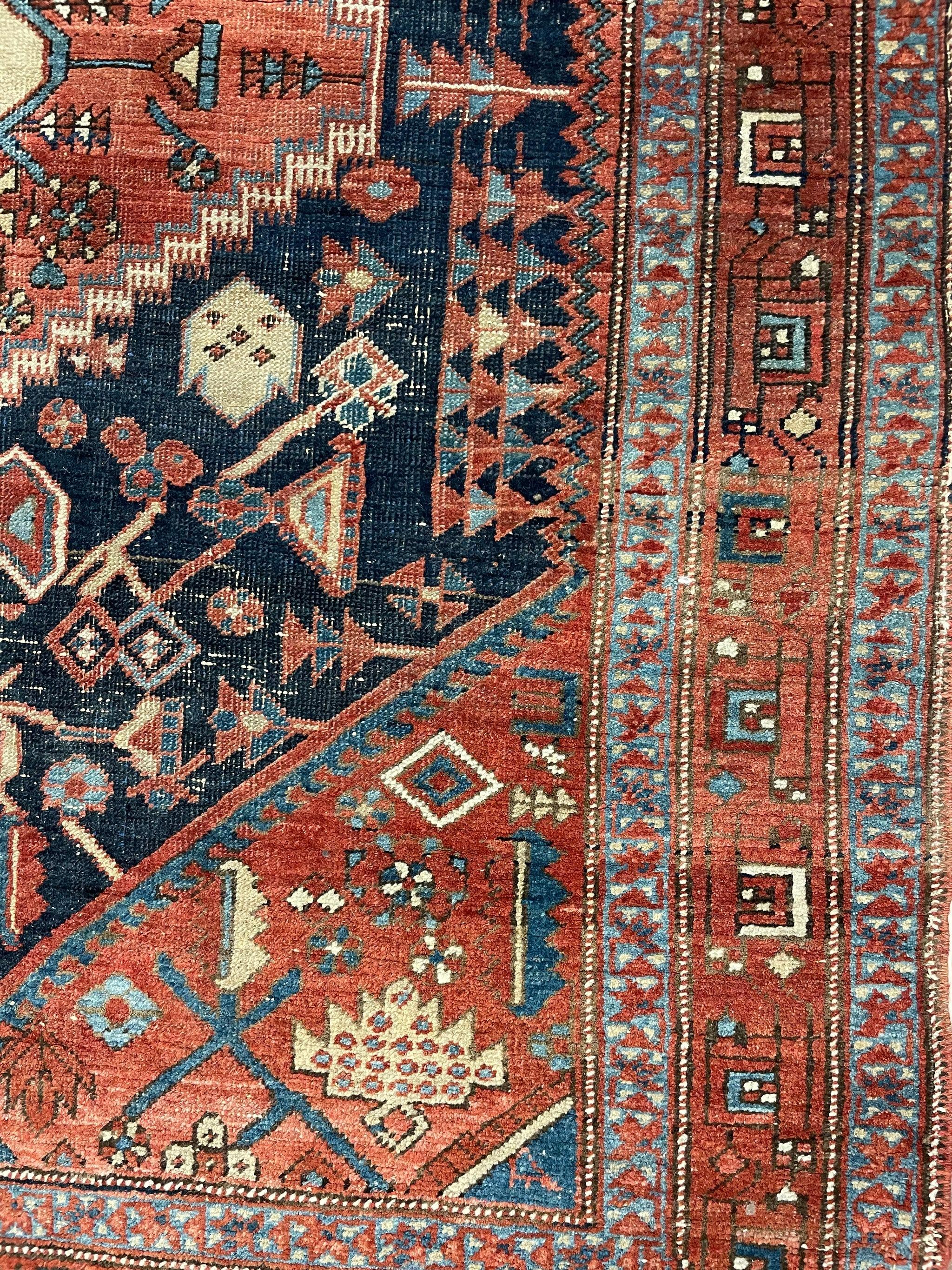 Wunderschöner Vintage-Nordwest-Bakshayesh-Teppich im Angebot 6