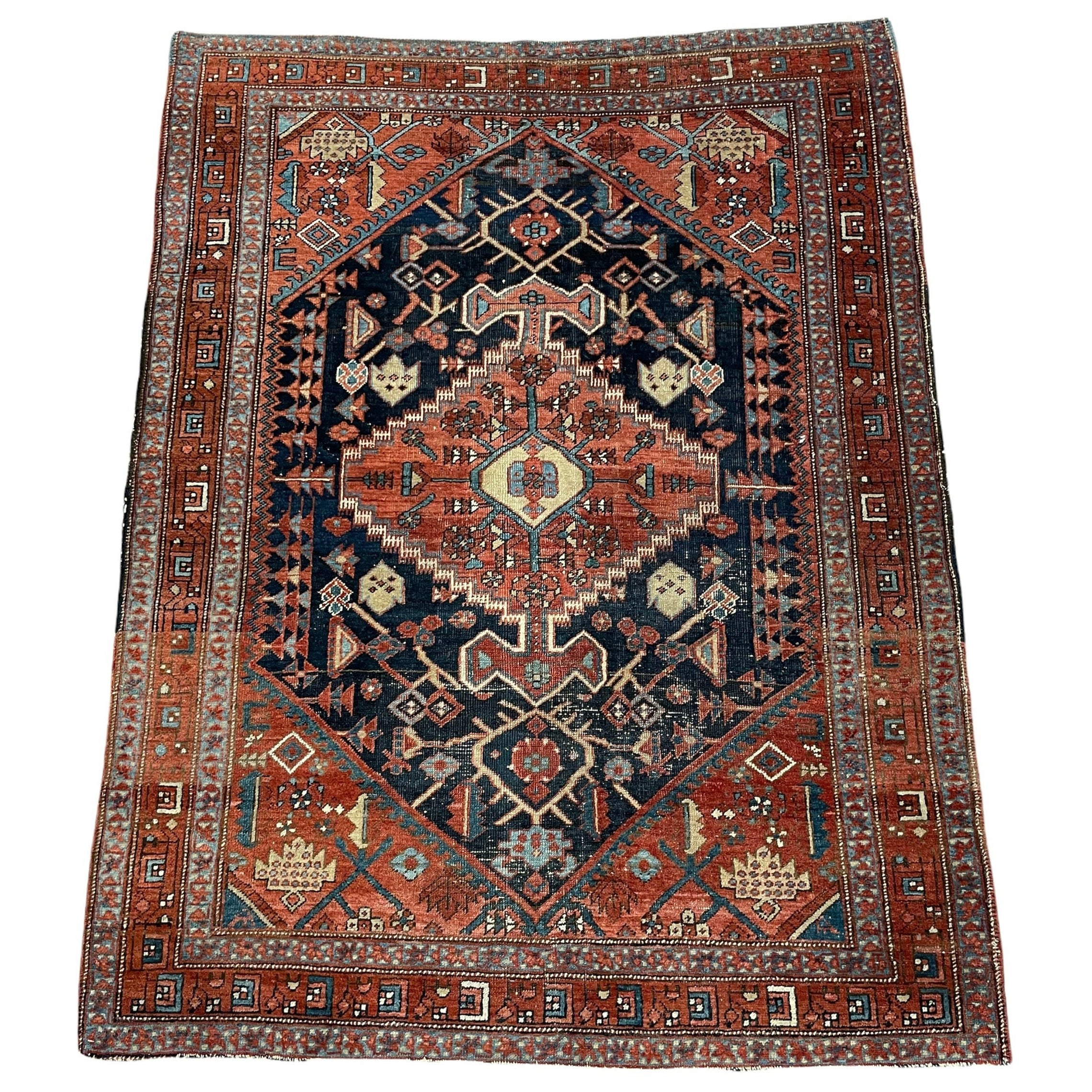 Splendido tappeto vintage Bakshayesh del nord-ovest in vendita