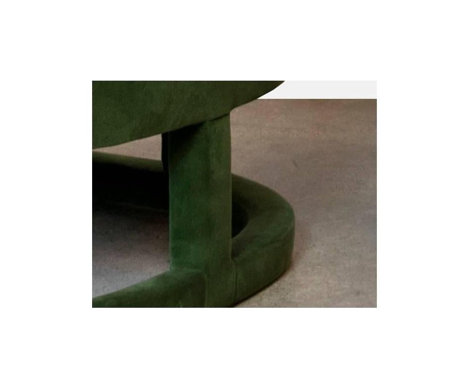 Wunderschöne skulpturale Parsons-Stühle im Vintage-Stil von Drexel (Samt) im Angebot