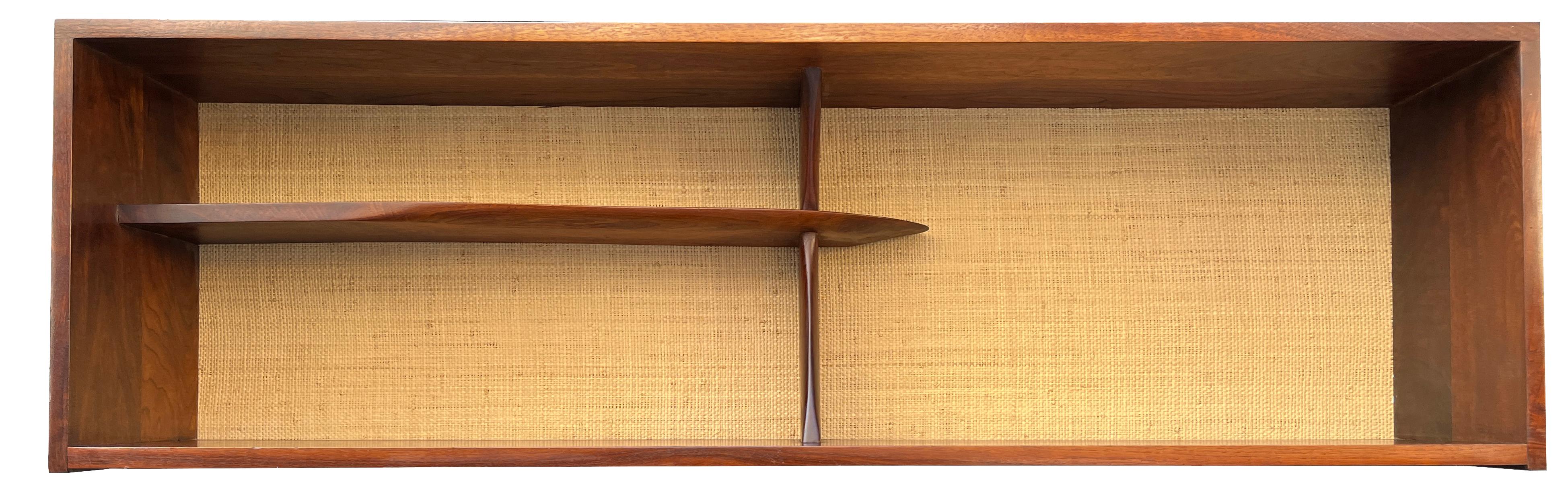Gorgeous Wall HangingDisplay Shelf by Phillip Lloyd Powell For Sale 6
