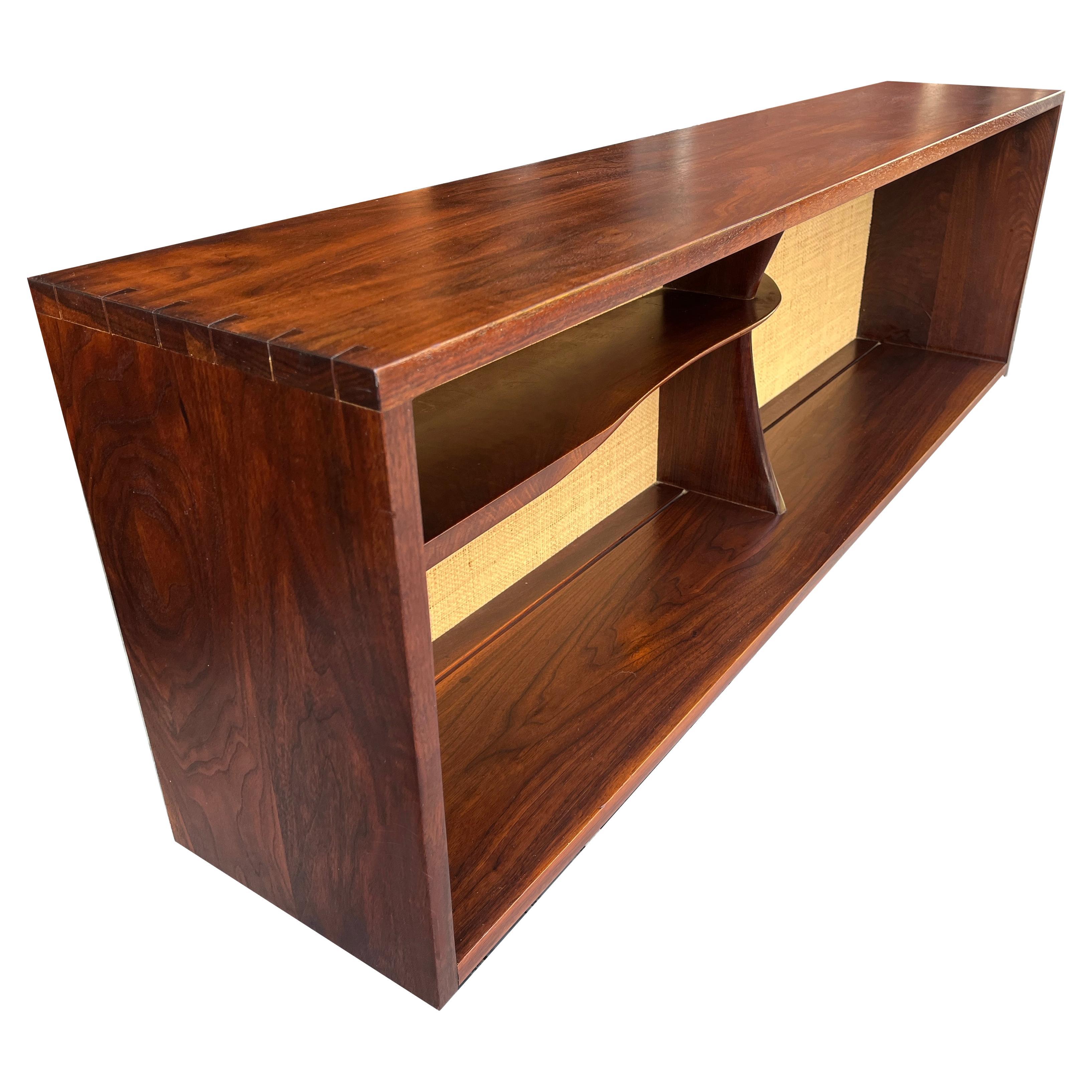 Mid-Century Modern Gorgeous Wall HangingDisplay Shelf by Phillip Lloyd Powell For Sale