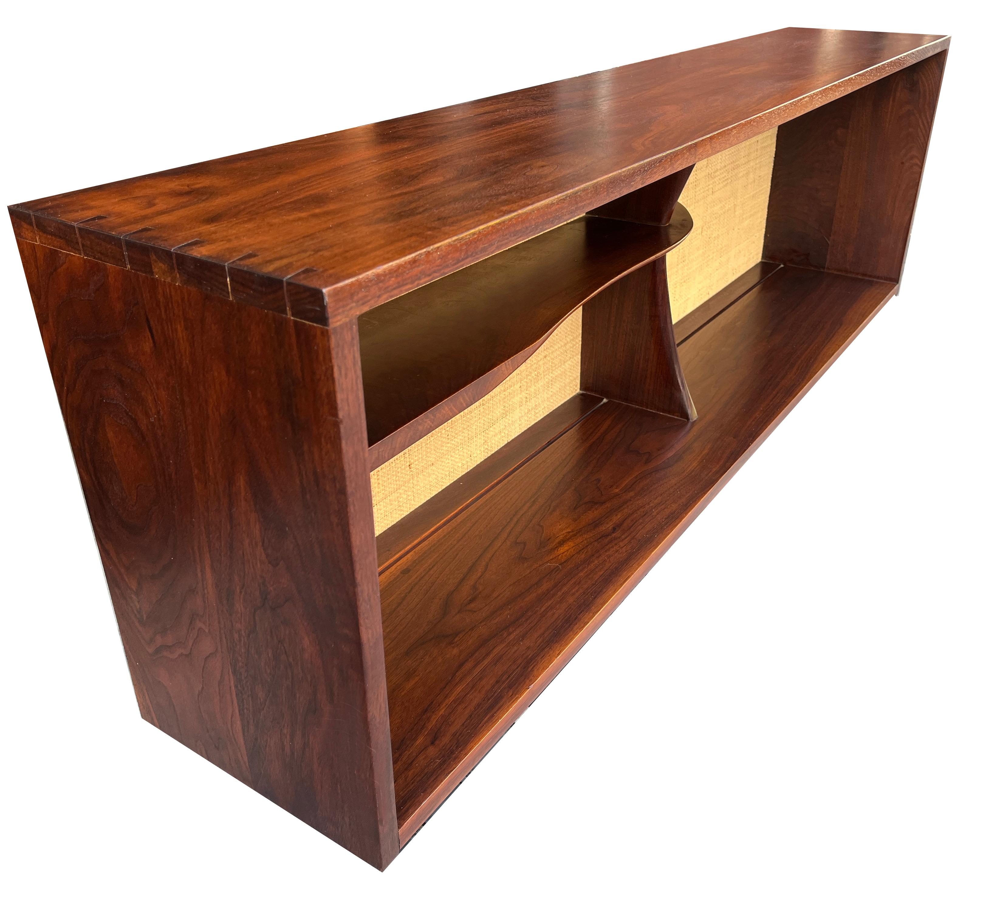 Gorgeous Wall HangingDisplay Shelf by Phillip Lloyd Powell For Sale 1