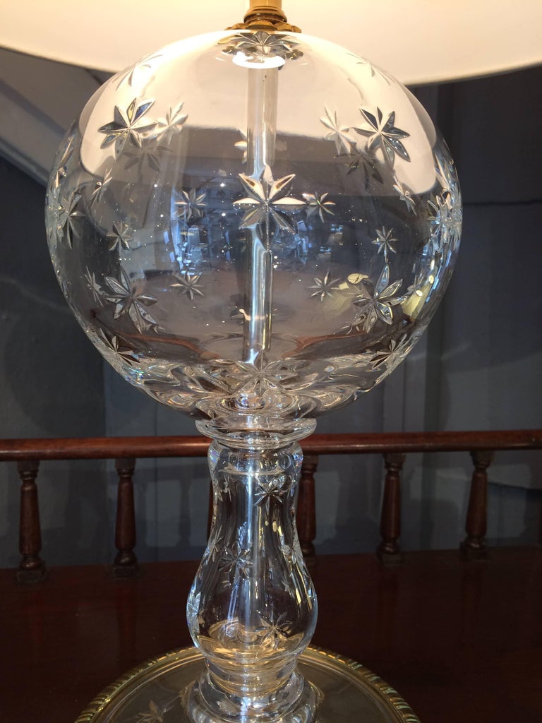 Waterford Crystal Globe Table Lamp at 1stDibs waterford