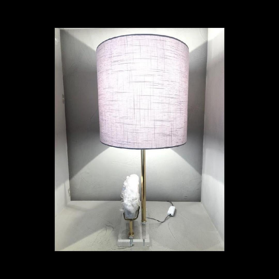 Other Gorgeous White Crystal Table Lamp