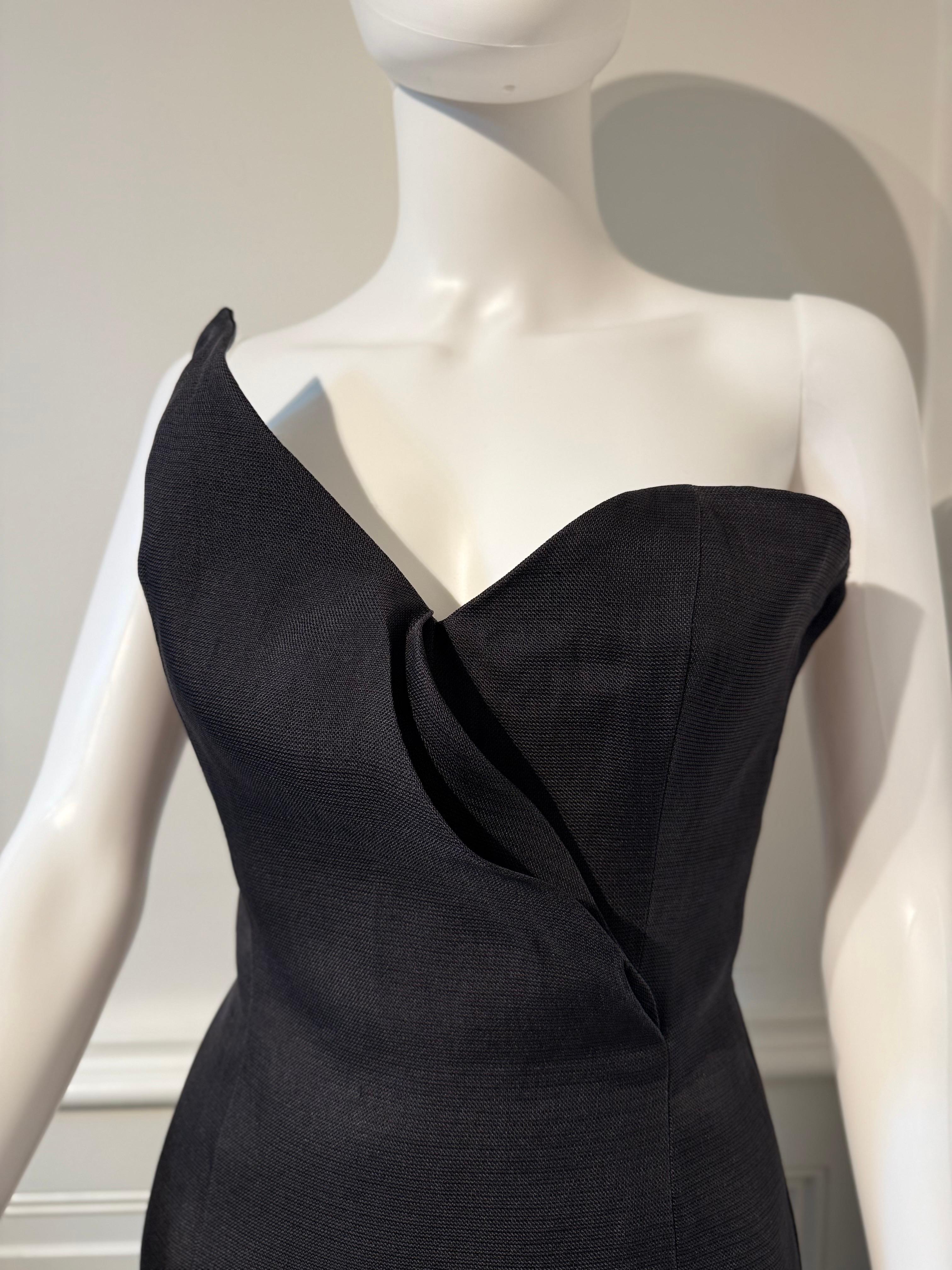 Wunderschönes Yves Saint Laurent Rive Gauche Vintage Seidentop Korsett Bustier im Angebot 7