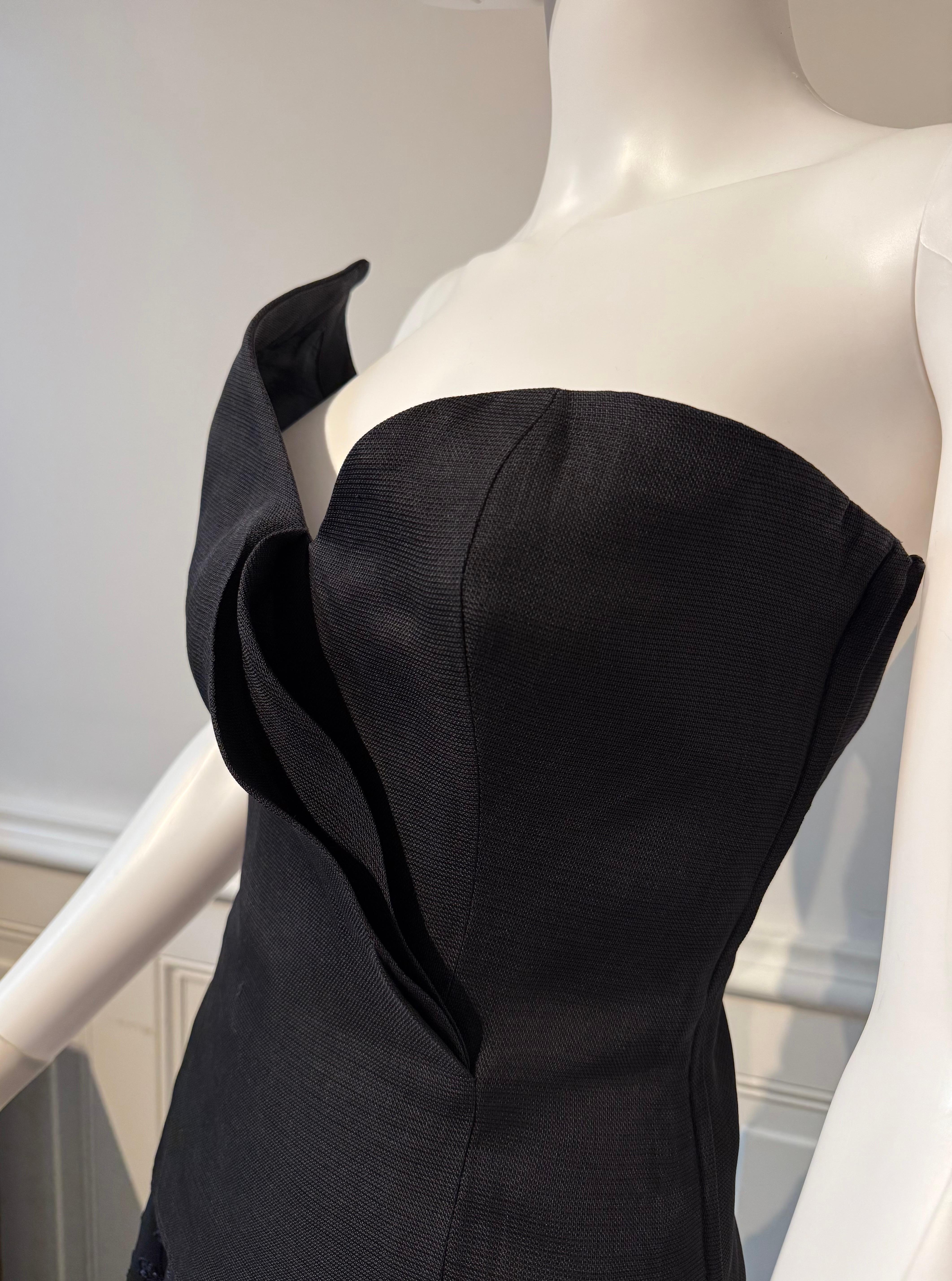Wunderschönes Yves Saint Laurent Rive Gauche Vintage Seidentop Korsett Bustier im Angebot 2