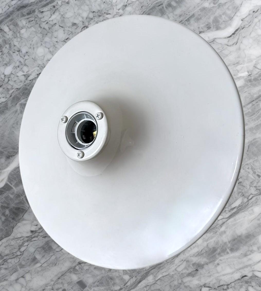 Gorgoni Gianluigi Style Pair of Italian Ceiling Wall Lamps in Lacquered Aluminum en venta 8