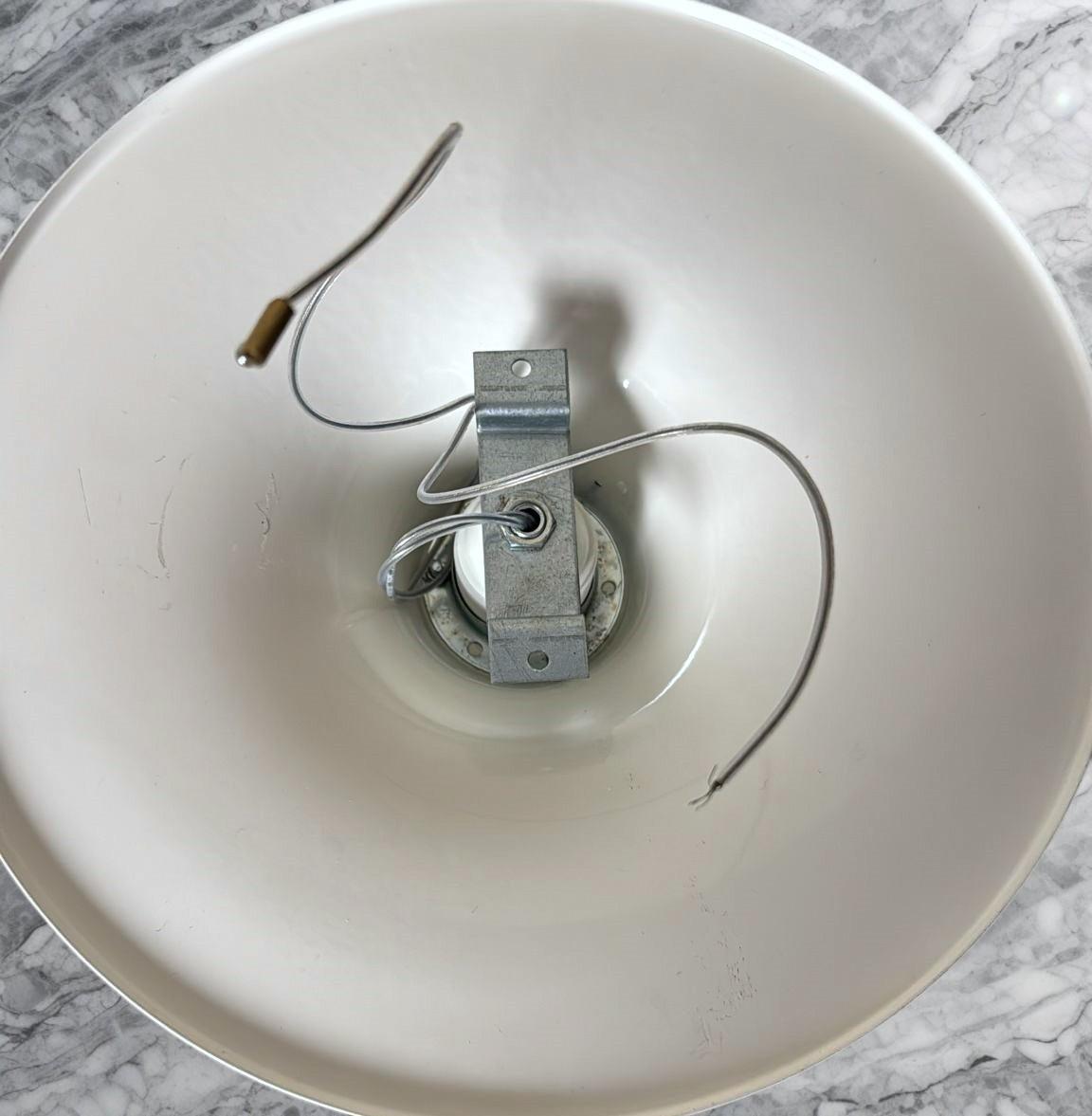 Gorgoni Gianluigi Style Pair of Italian Ceiling Wall Lamps in Lacquered Aluminum en venta 10