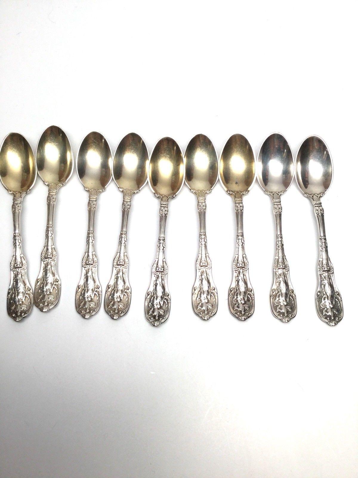 Silverplate Gorham 1902 Regent Oval Soup spoon 7 1/8" No Monogram 