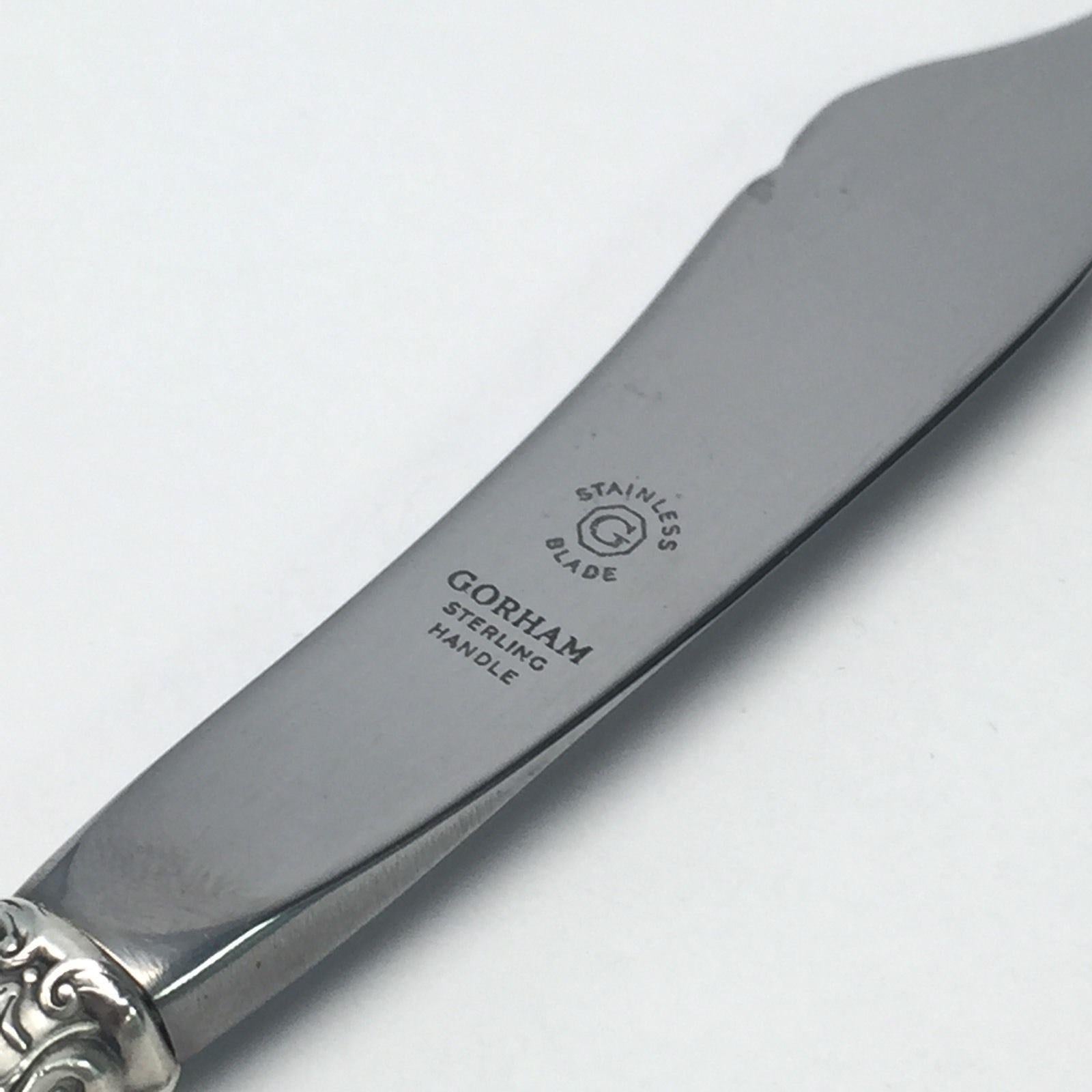 antique silver butter knife