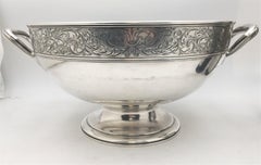 Gorham 1908 Sterling Silver Wine Chiller Punch Bowl Centerpiece