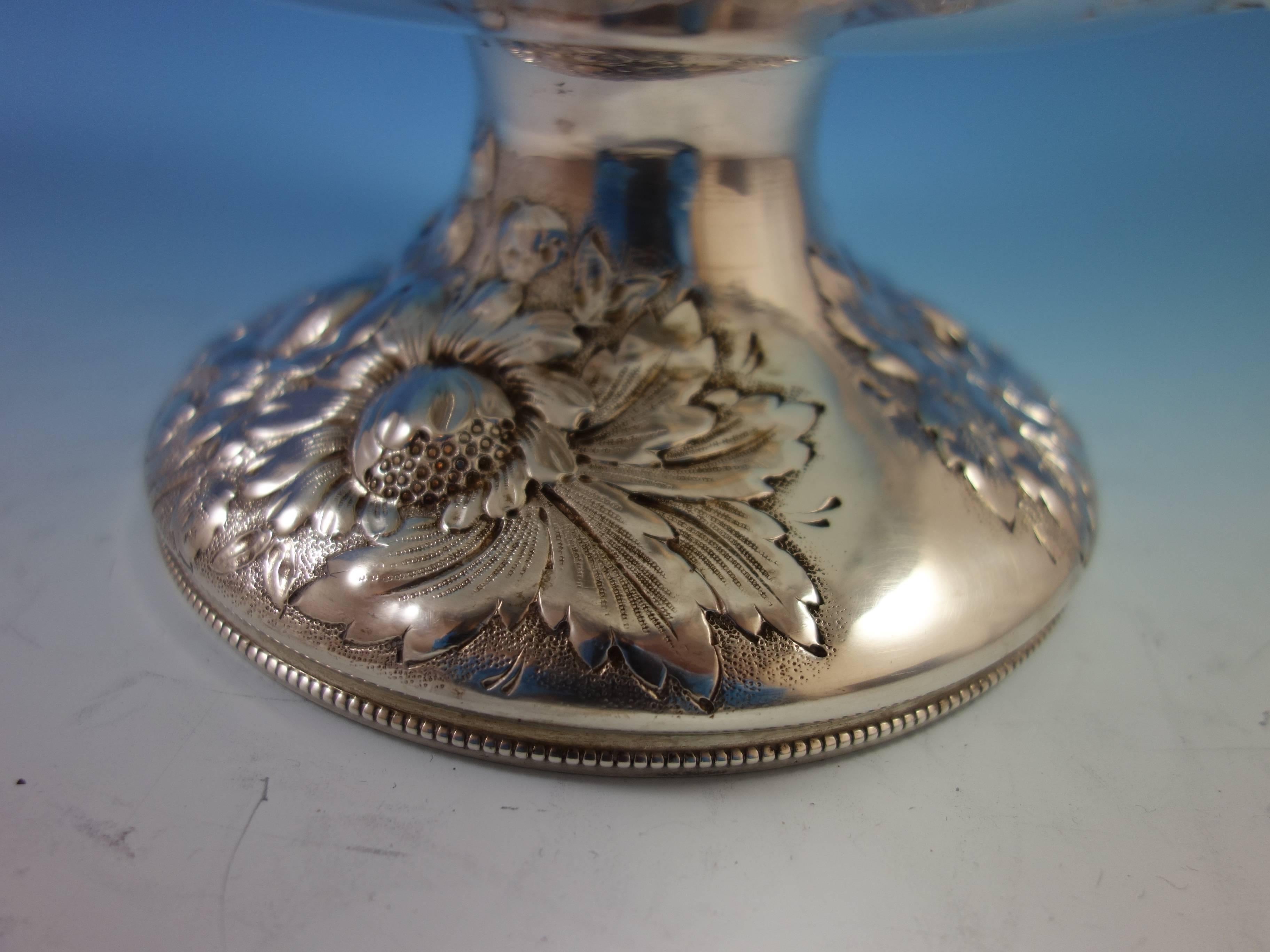 19th Century Gorham #2670 Sterling Silver Centerpiece Bowl Gorham Sterling Silver Hollowware