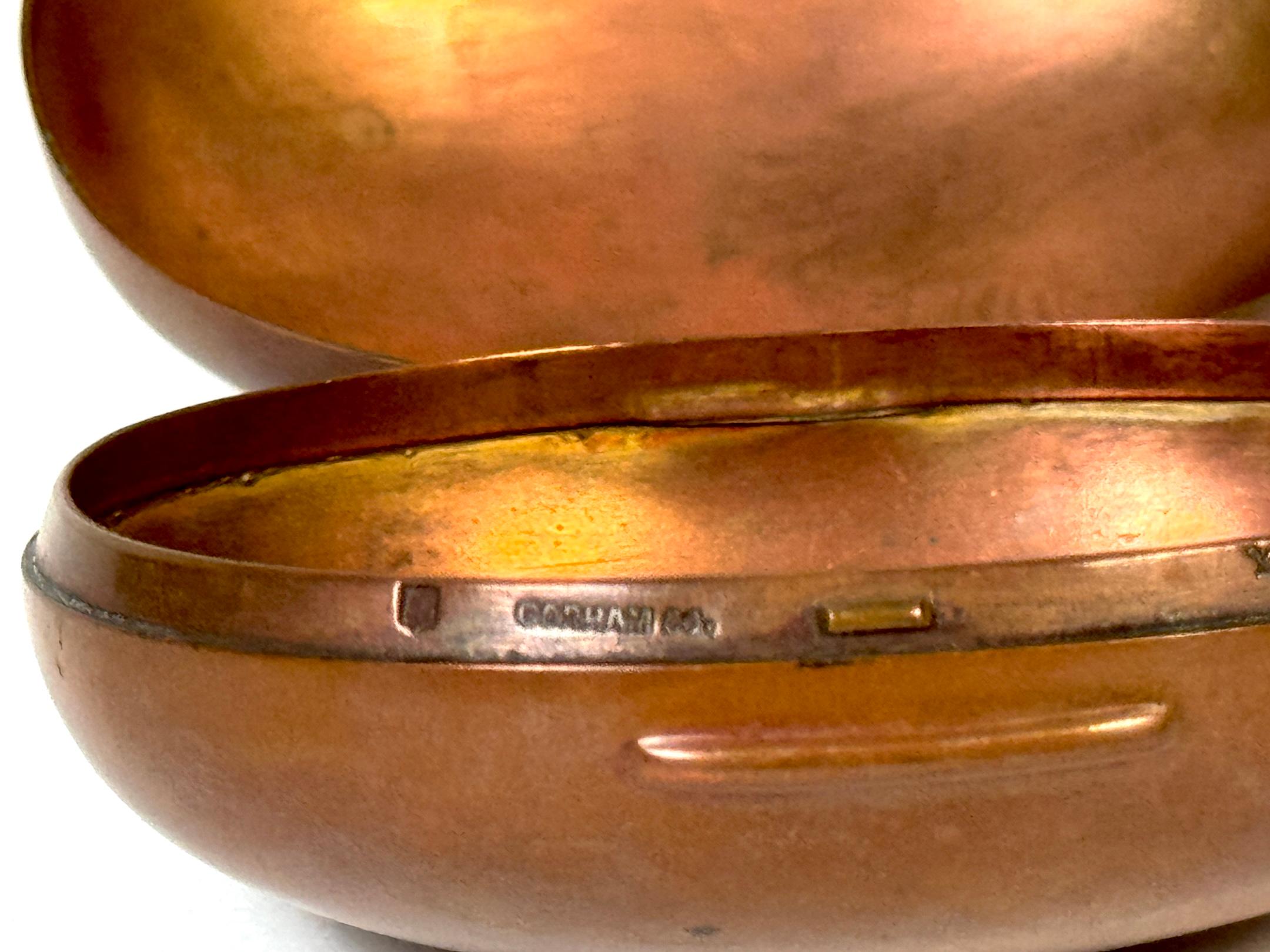 Gorham Aesthetic Movement Sterling Mixed-Metal Box with Lizard and Mice, 1883 For Sale 3