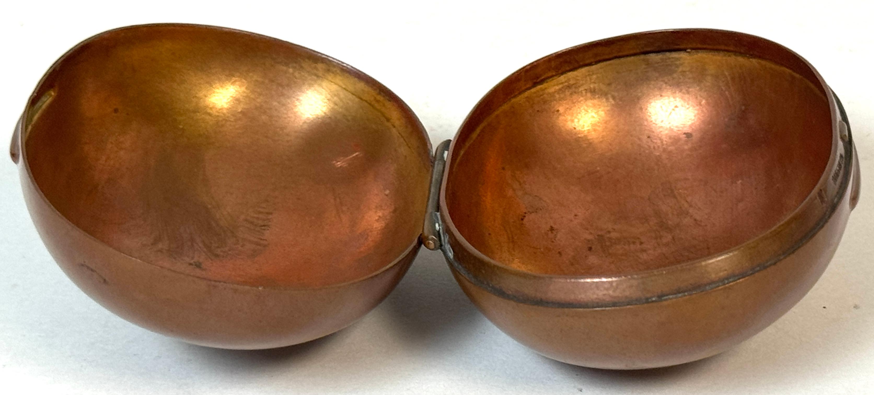 Gorham Aesthetic Movement Sterling Mixed-Metal Box with Lizard and Mice, 1883 For Sale 7