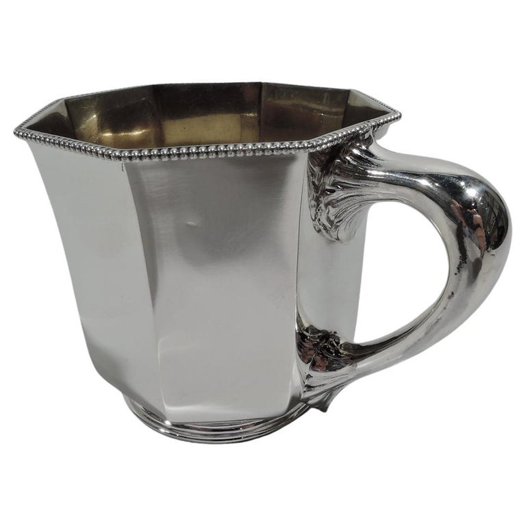 Gorham American Edwardian Modern Sterling Silver Baby Cup For Sale at