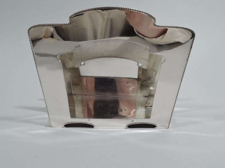 Gorham American Edwardian Modern Sterling Silver Letter Rack For Sale ...