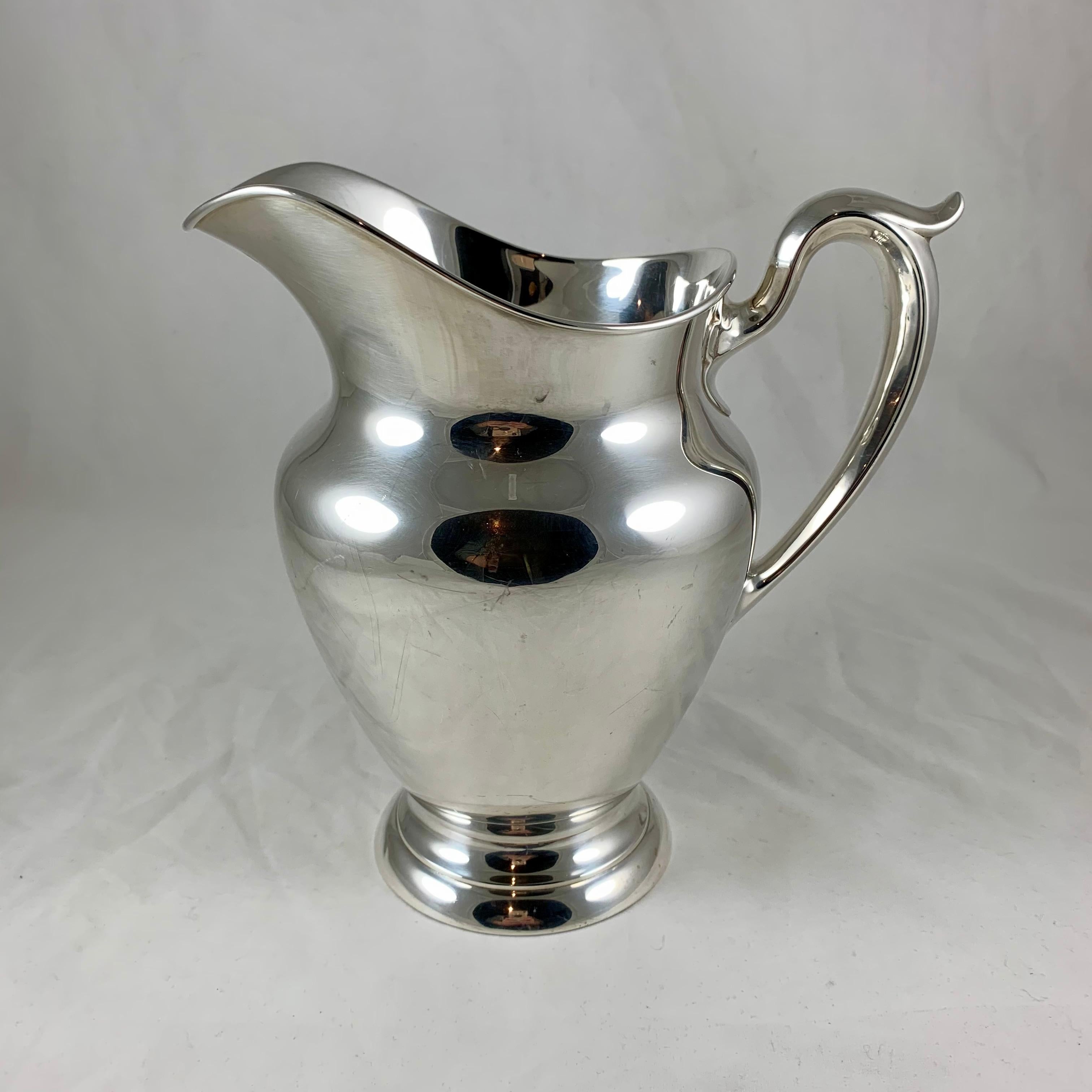 gorham silver pitcher